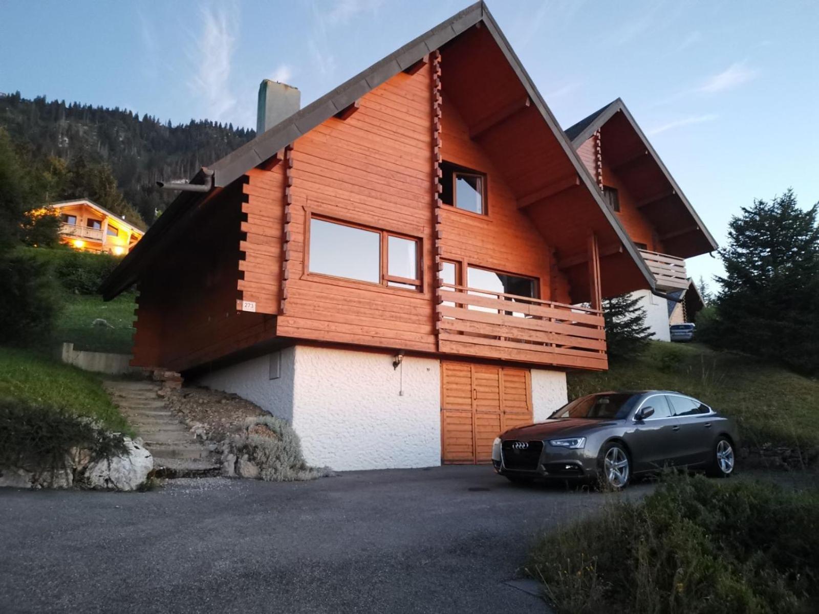 Chalet Les Alpages Vue Panoramique Sur Le Lac Leman Thollon-les-Memises Exterior foto