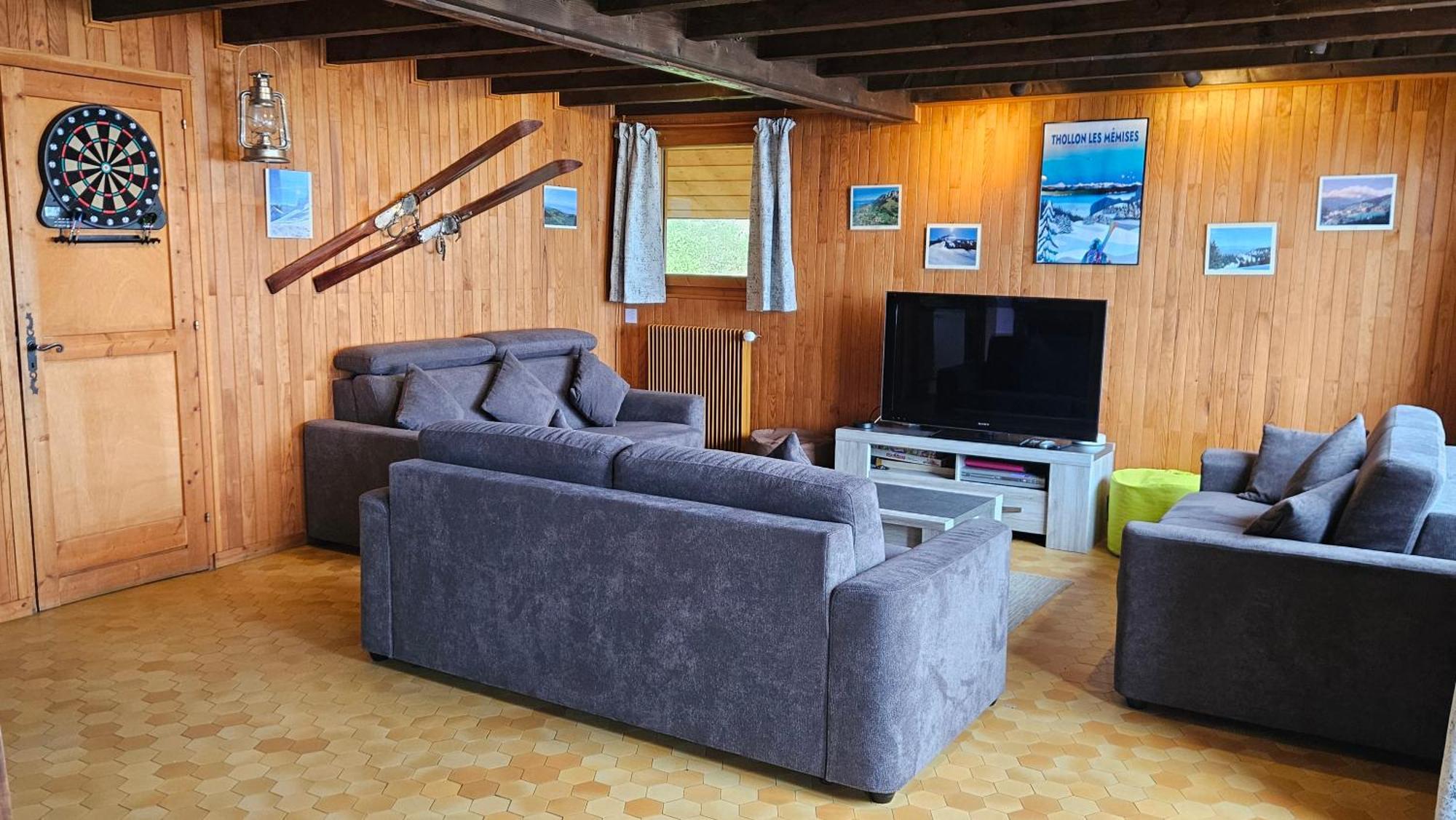 Chalet Les Alpages Vue Panoramique Sur Le Lac Leman Thollon-les-Memises Exterior foto