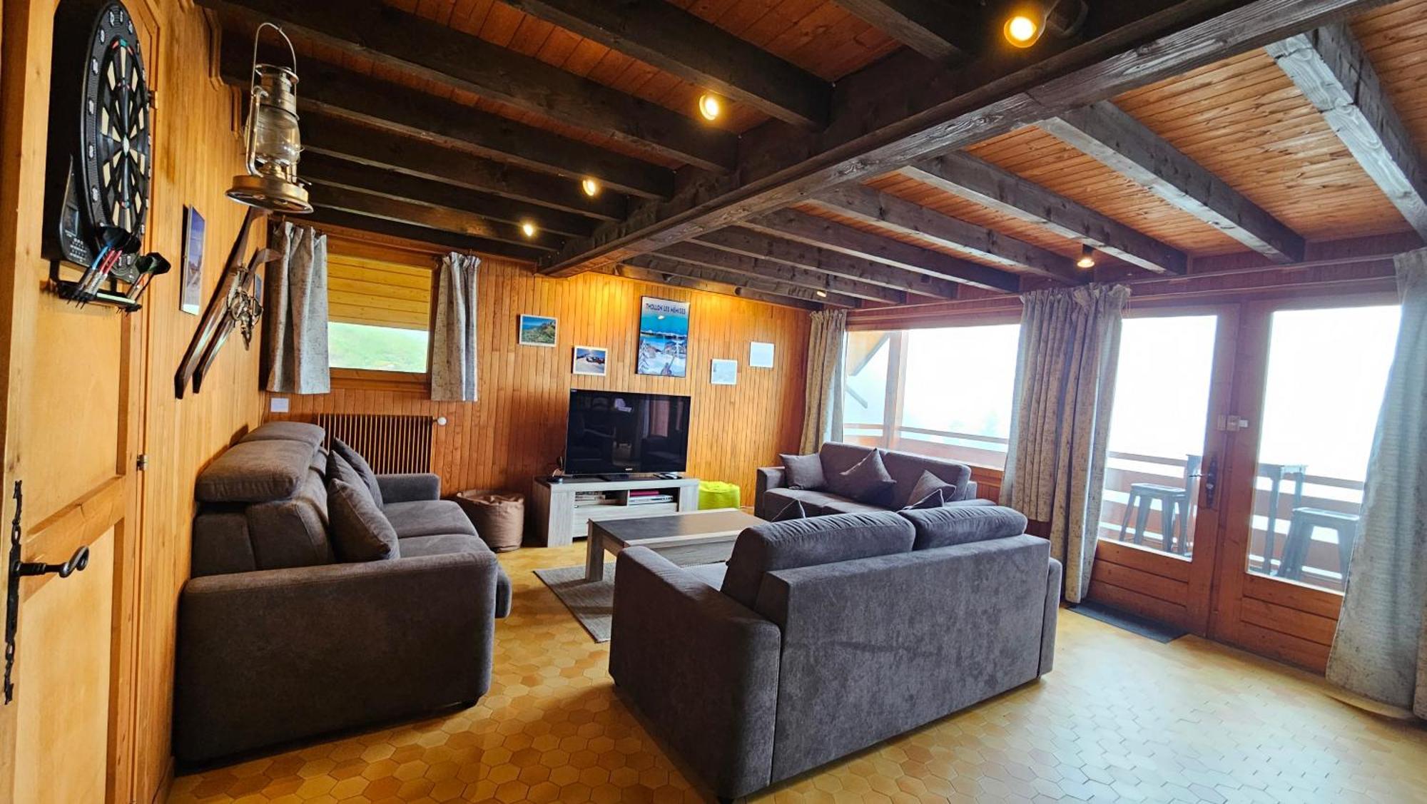 Chalet Les Alpages Vue Panoramique Sur Le Lac Leman Thollon-les-Memises Exterior foto